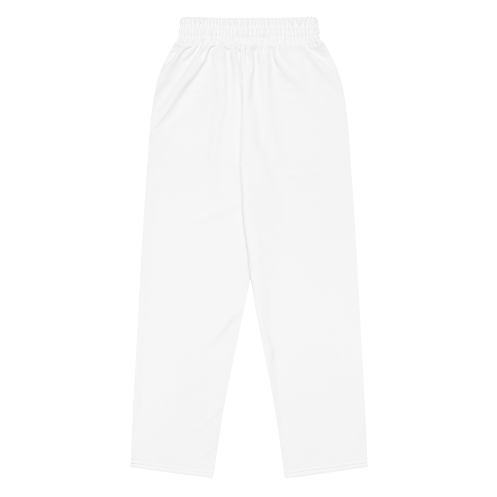 Highly Favored Unisex Fleece HF Joggers White